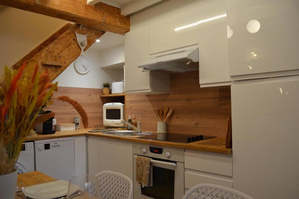 Charmant Appartement - Proche Chateau Cite 卡尔卡松 外观 照片