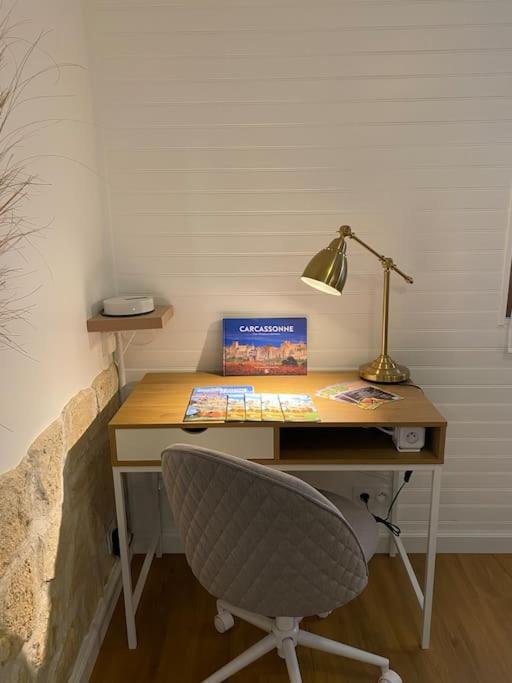 Charmant Appartement - Proche Chateau Cite 卡尔卡松 外观 照片